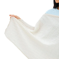 Miniboni Müslin Emzirme Örtüsü White Mint