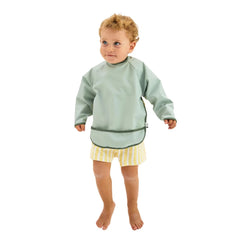 Miniboni Oyun Ve Mama Önlüğü Uzun Kollu Mint