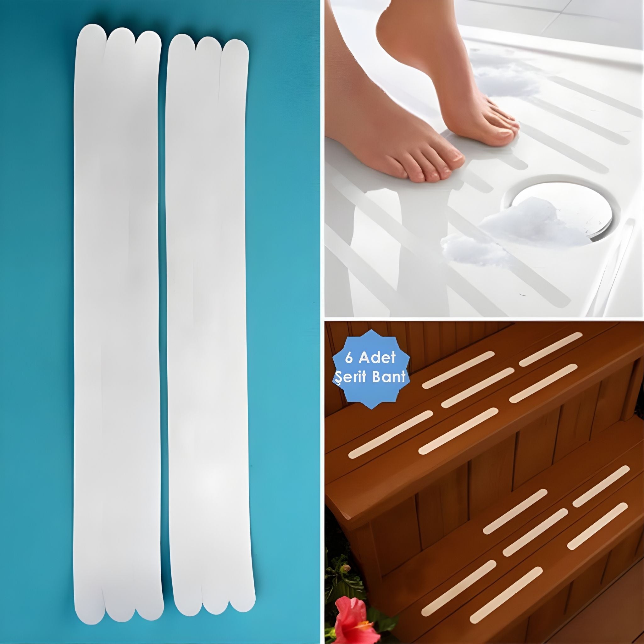 Miny Baby Banyo Zemin Kaydırmaz Bant