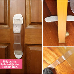 Miny Baby Kapı Altı Stoperi 2’li Beyaz