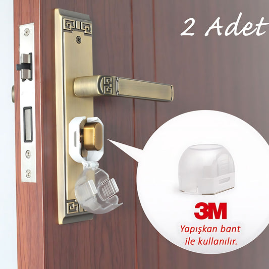 Miny Baby Kapı Kilidi Koruma (Mandallı Barel Kilit) 2’li