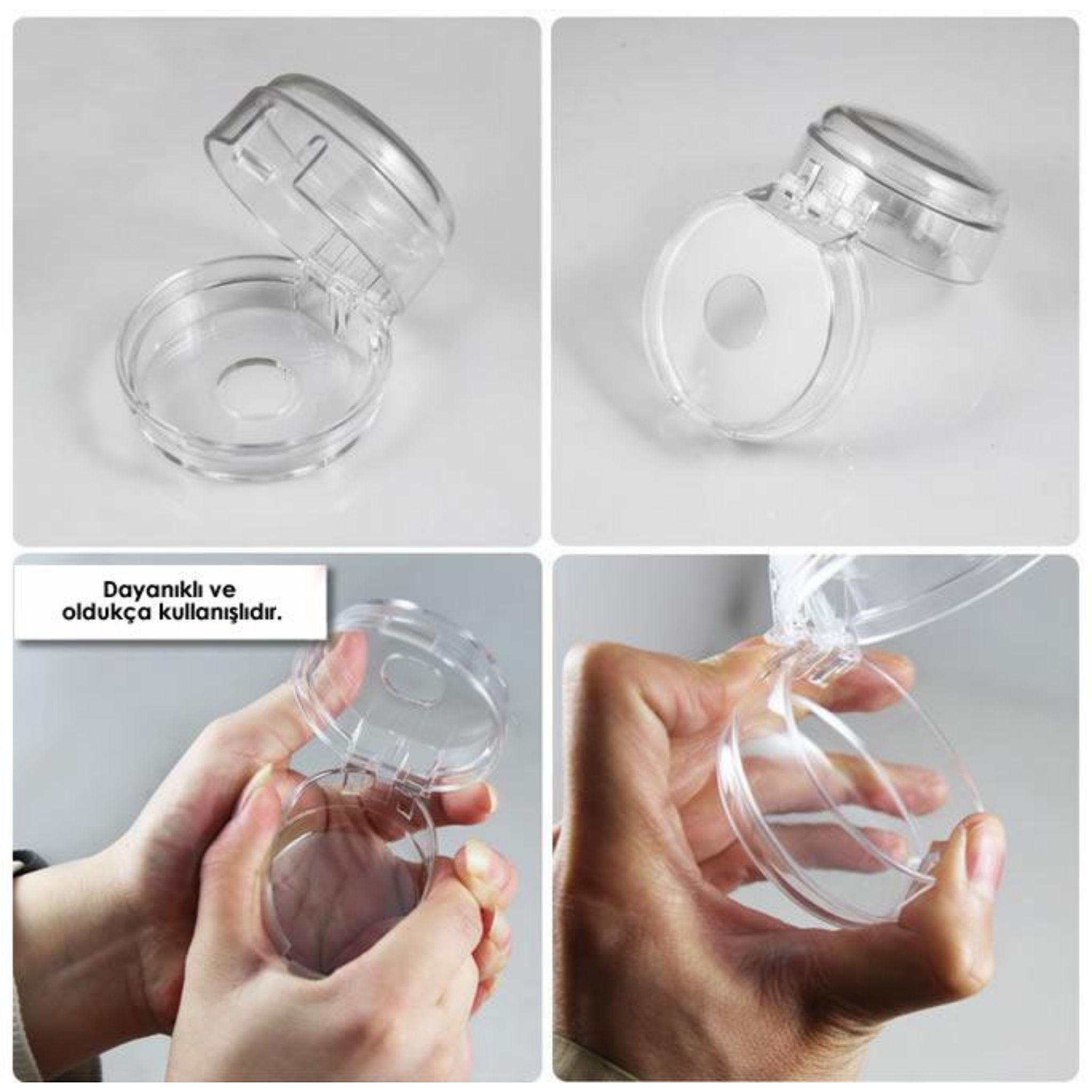 Miny Baby Ocak/Fırın Gaz Düğmesi Güvenlik Kapağı 4’lü