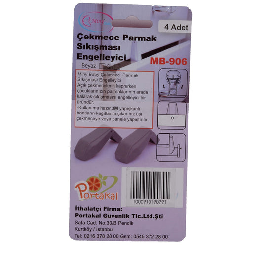 Miny Baby Parmak Sıkışması Engelleyici Beyaz