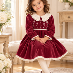 Misse Elbise Bordo