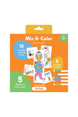 Moritoys Mix & Color: Animals Karıştır Renklendir Hayvanlar Puzzle