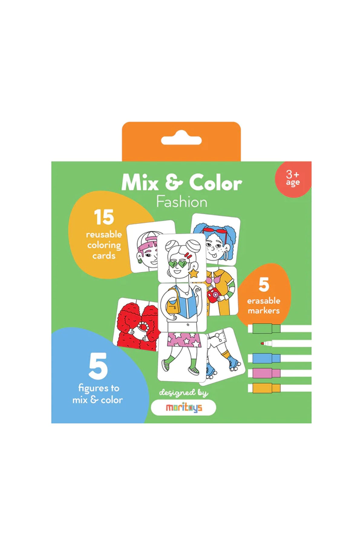 Mix & Color: Fashion - Karıştır Renklendir Moda Puzzle