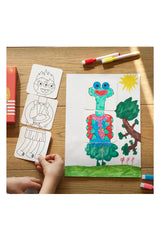 Moritoys Mix & Color Monsters Karıştır Renklendir Canavarlar Puzzle