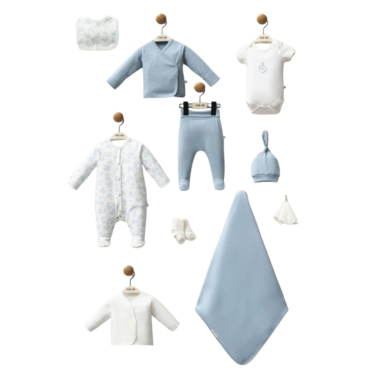 Moi Noi 10’lu Hastane Çıkışı Mavi