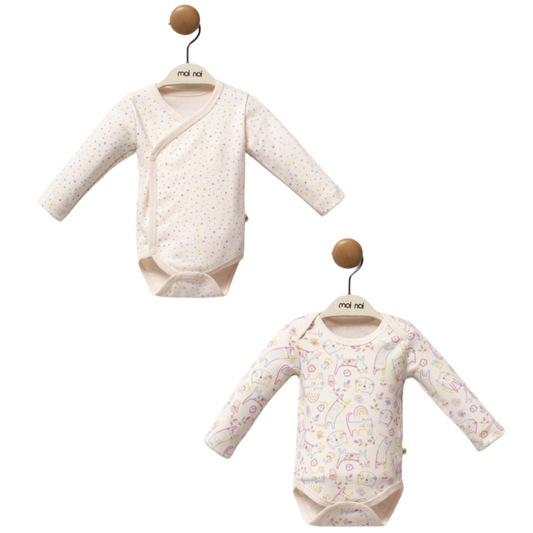 Moi Noi 2'li Uzun Kol Body Cat