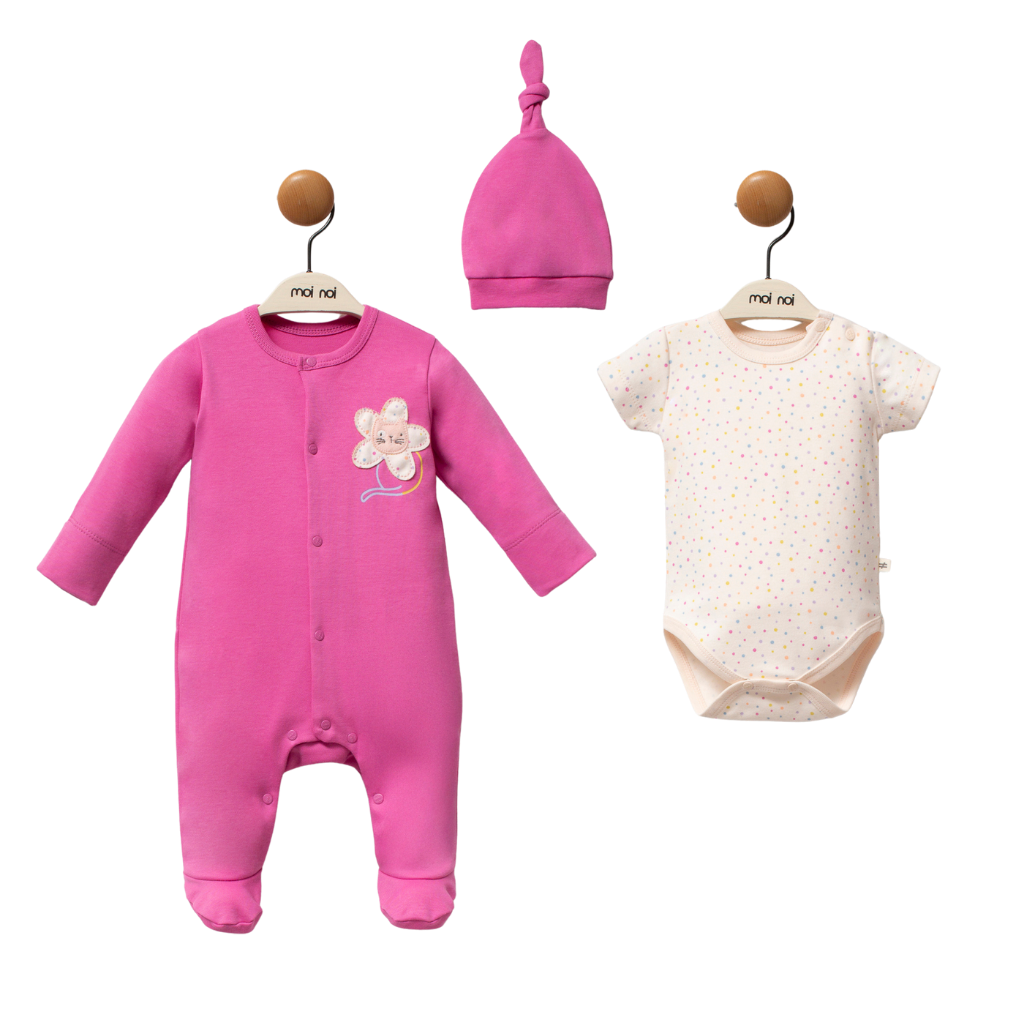 Moi Noi 3'lü Tulum Body Şapka Cat