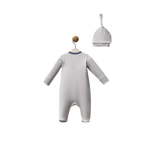 Moi Noi Erkek Şapkalı Tulum