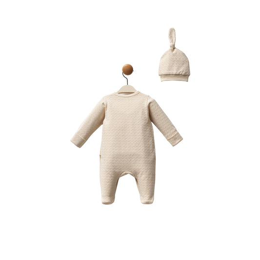 Moi Noi Kız Şapkalı Tulum