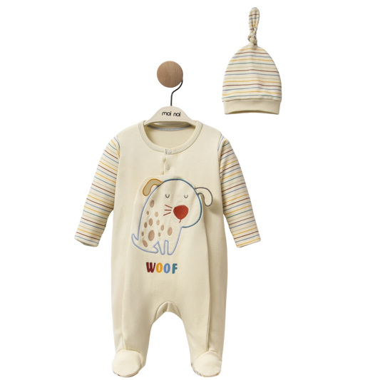 Moi Noi Şapkalı Tulum Dog