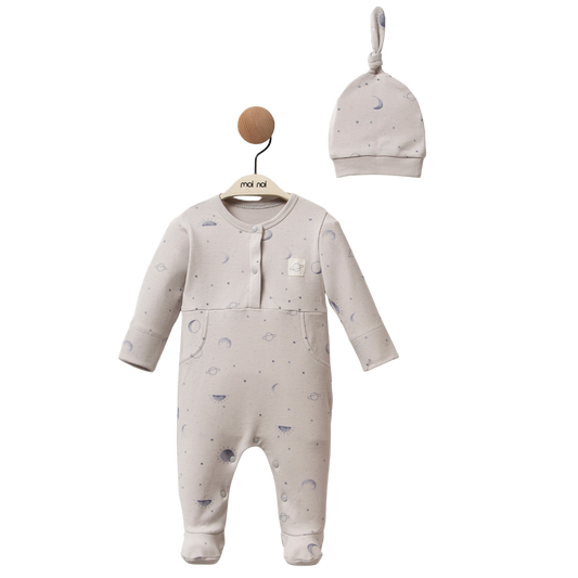 Moi Noi Şapkalı Tulum Uzay