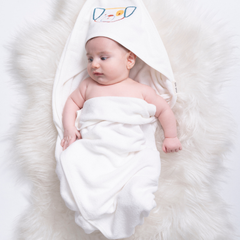 Moi Noi Üçgen Başlıklı Havlu Dog