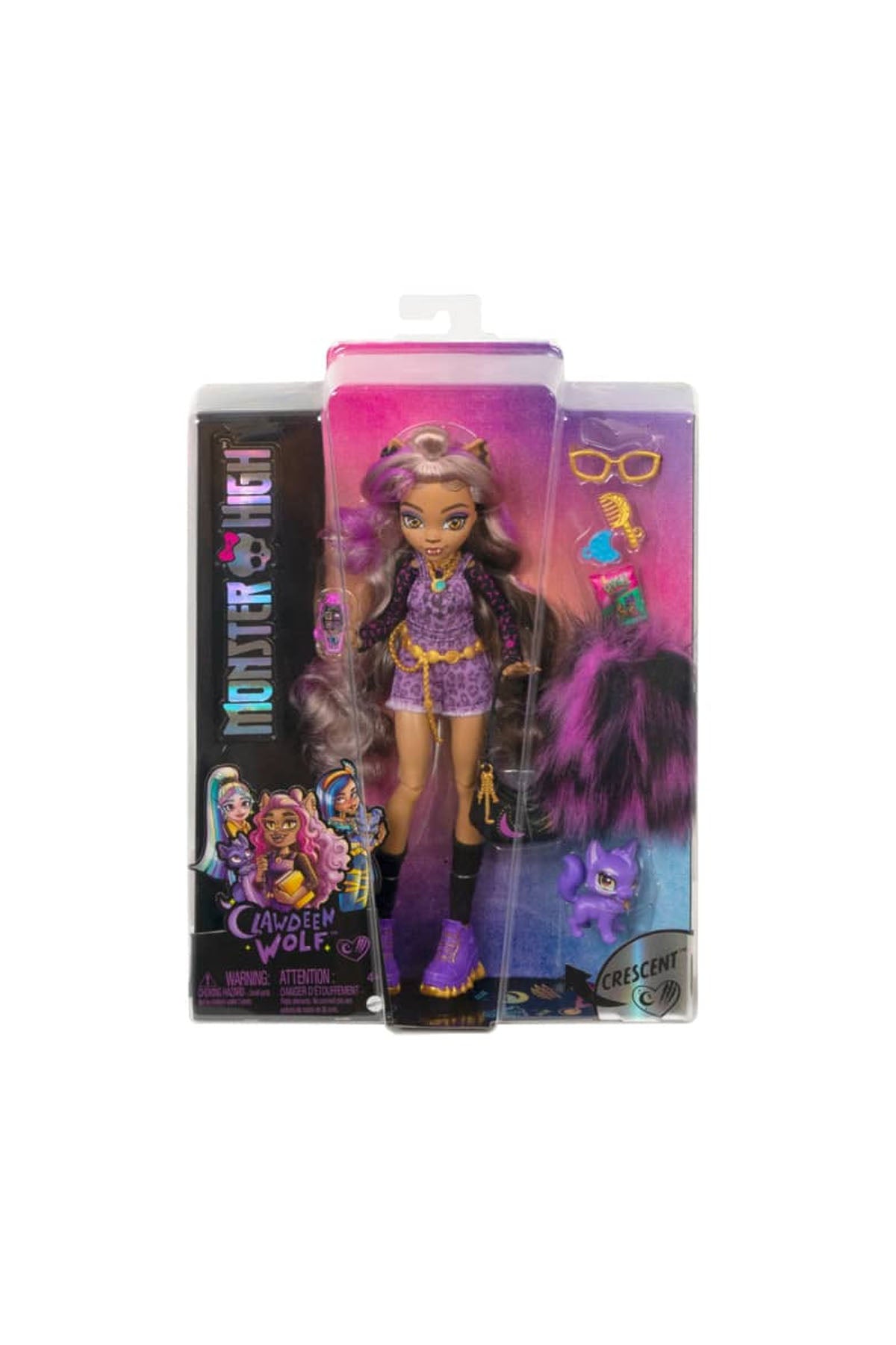 Monster High Ana Karakter Bebekler - Clawdeen Wolf