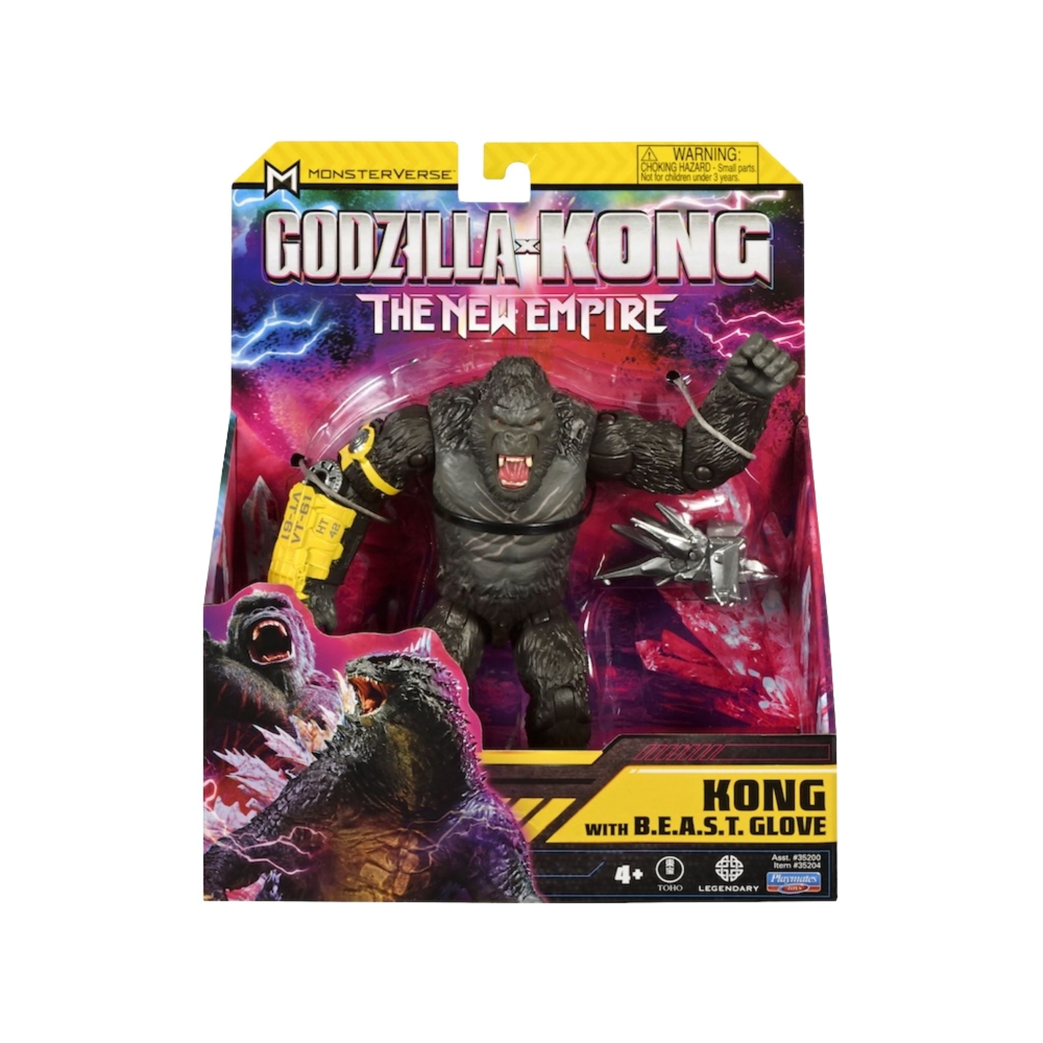 Monsterverse Godzilla Kong Dev Aksiyon Figür 15cm