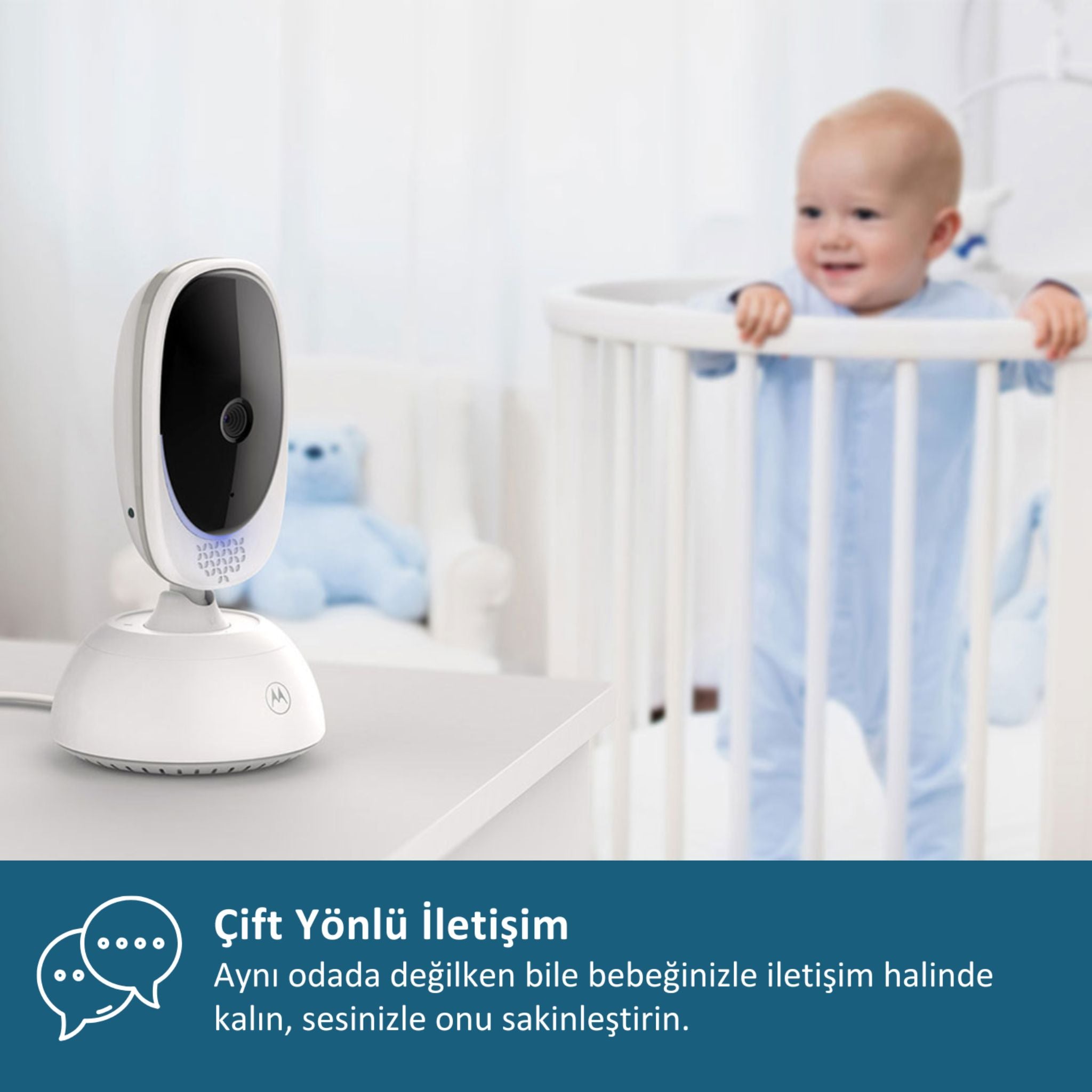 Motorola VM 75 5" LCD Ekran Bebek Kamerası