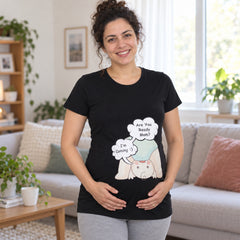 Mummy's Baby Are You Ready Desenli Hamile Tshirt
