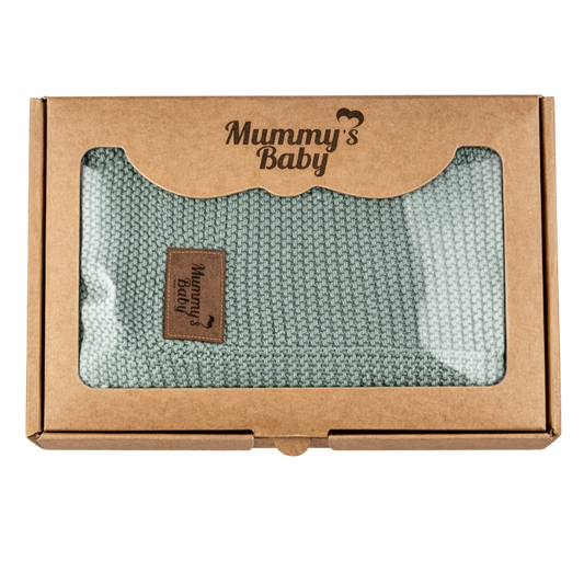 Mummy's Baby Organik Pamuk Battaniye 80*100 Yeşil
