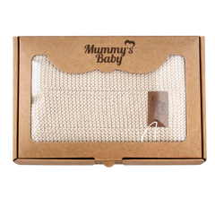 Mummy's Baby Organik Pamuk Battaniye 80*100 Bej