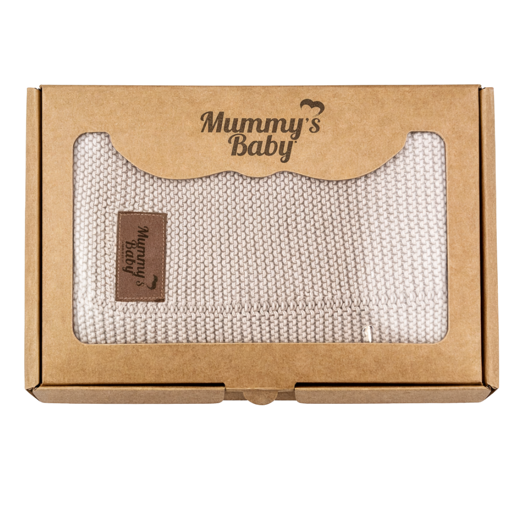Mummy's Baby Organik Pamuk Battaniye 80*100 Vizon