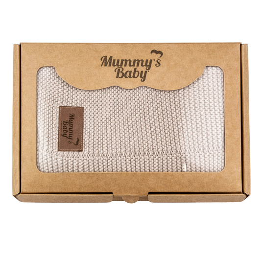 Mummy's Baby Organik Pamuk Battaniye 80*100 Vizon