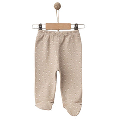 Mummy's Baby Raporlu Çiçekli Patikli Alt Bej