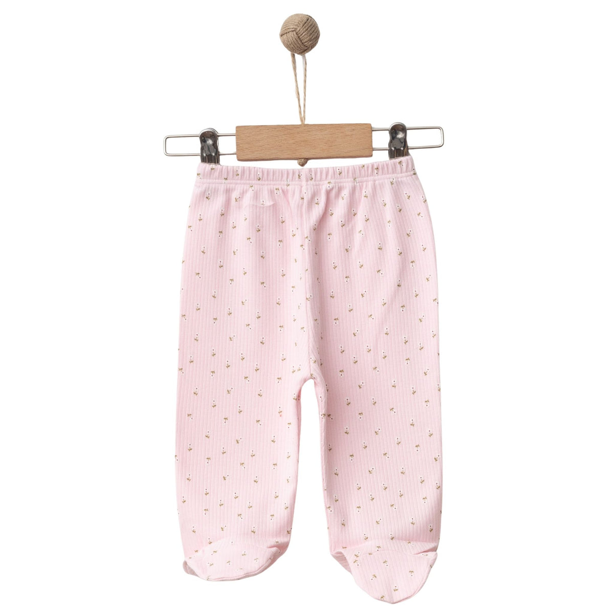 Mummy's Baby Raporlu Çiçekli Patikli Alt Pembe