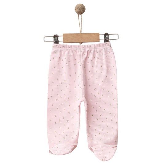 Mummy's Baby Raporlu Çiçekli Patikli Alt Pembe