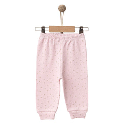 Mummy's Baby Raporlu Çiçekli Patiksiz Alt Pembe