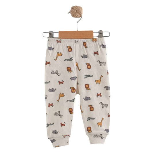 Mummy's Baby Raporlu Hayvanlar Alemi Patiksiz Alt Bej