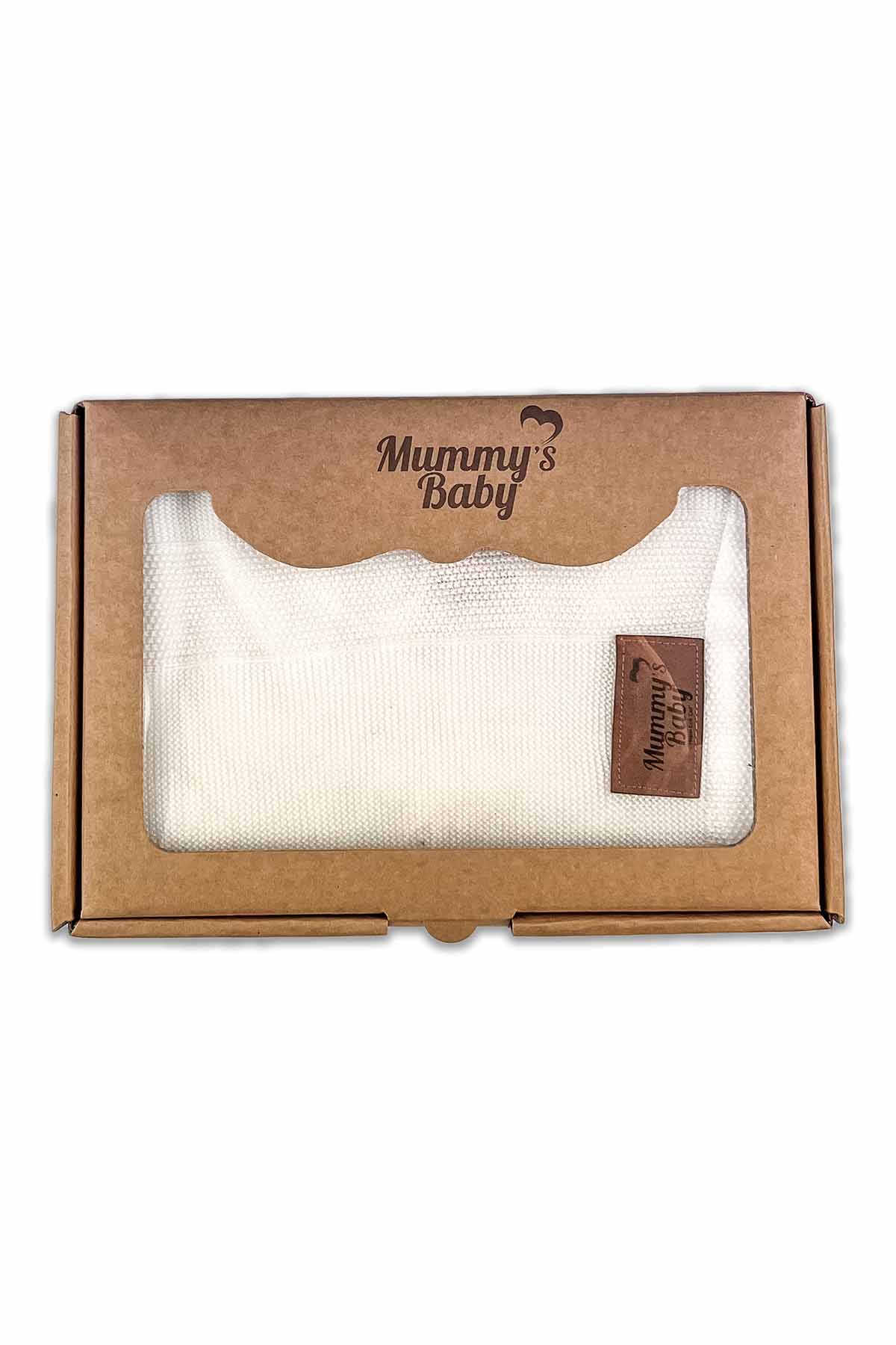 Mummy's Baby Tencel Örgü Bebek Battaniyesi 80*100