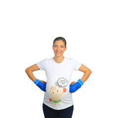 Mummy's Baby My Punch Desenli Hamile Tshirt