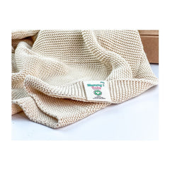 Mummy's Baby Organik Pamuk Battaniye 80x100 Bej