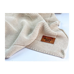 Mummy's Baby Organik Pamuk Battaniye 80x100 Bej