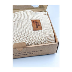 Mummy's Baby Organik Pamuk Battaniye 80x100 Bej