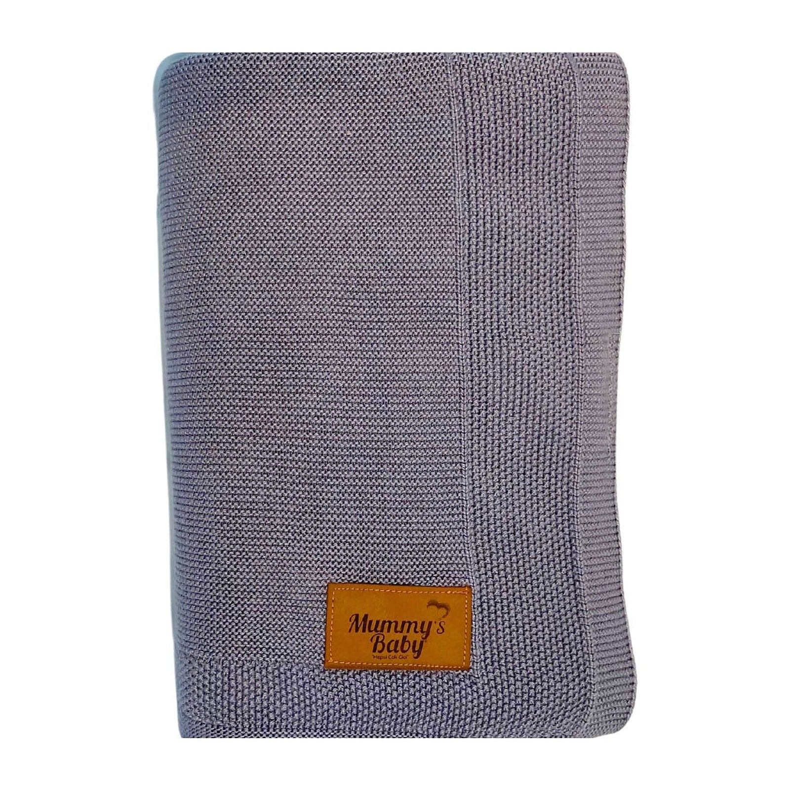 Mummy's Baby Organik Pamuk Battaniye 80x100 Gri