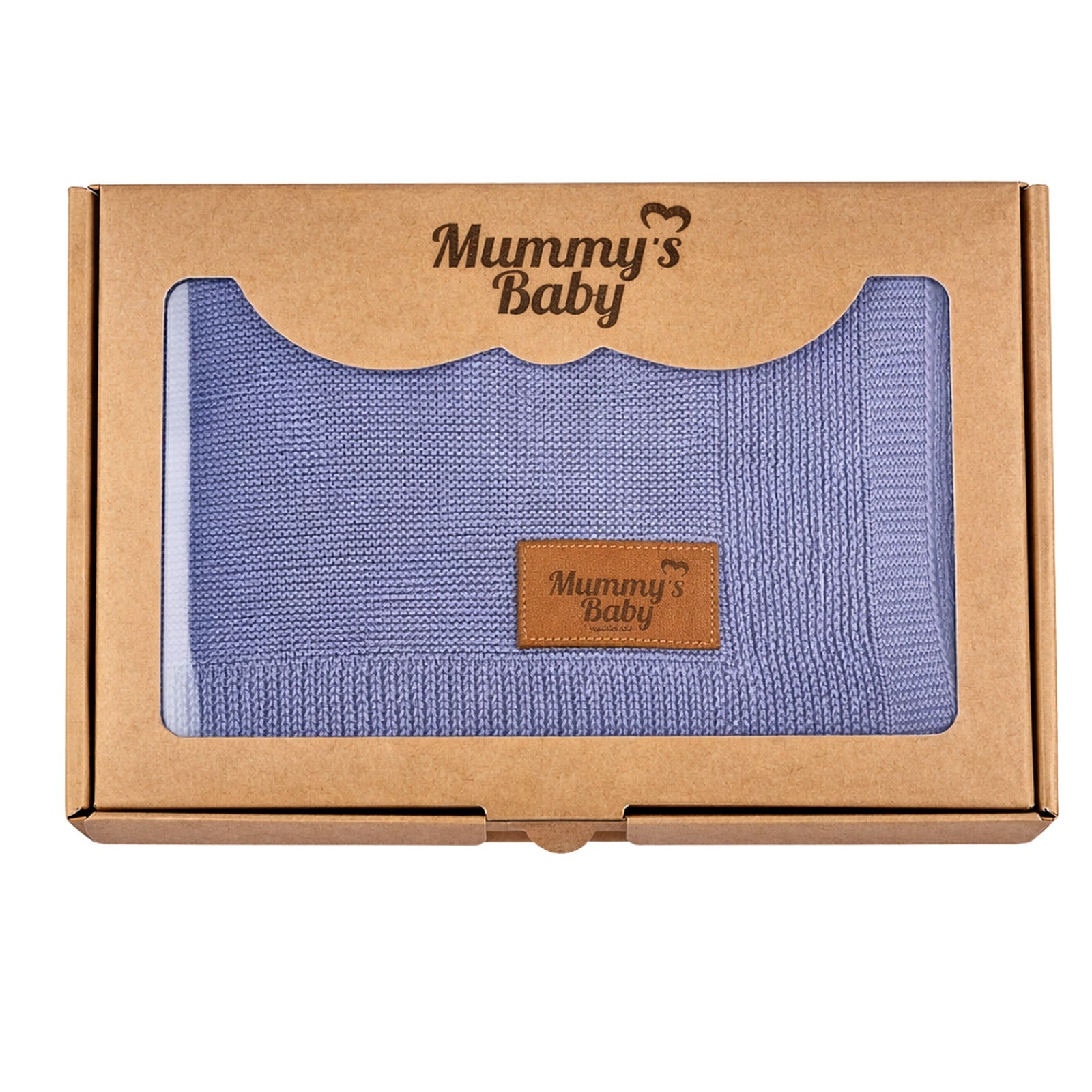 Mummy's Baby Organik Pamuk Battaniye 80x100 Gri