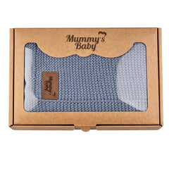 Mummy's Baby Organik Pamuk Battaniye 80x100 Mavi