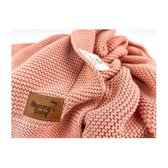 Mummy's Baby Organik Pamuk Battaniye 80x100 Pembe