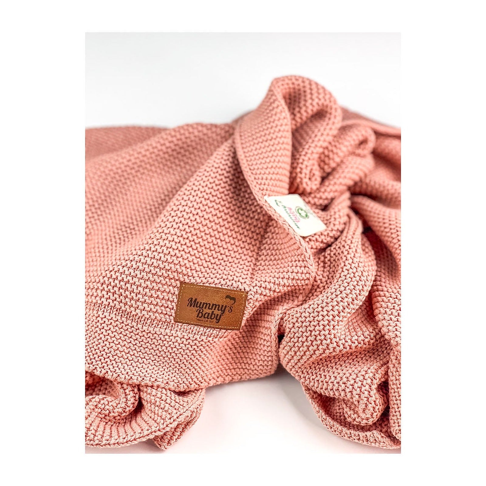 Mummy's Baby Organik Pamuk Battaniye 80x100 Pembe