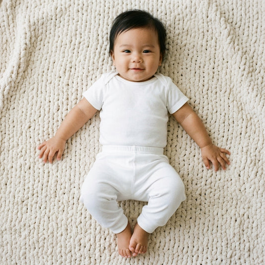 Mummy's Baby Patiksiz Alt Beyaz Bebek Üzerinde - Welcome Baby