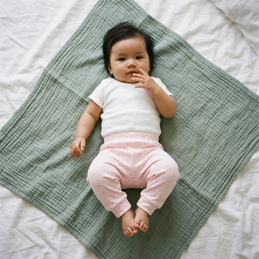 Mummy's Baby Raporlu Çiçekli Patiksiz Alt Pembe Bebek Üzerinde - Welcome Baby