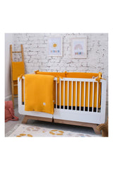 Funna Baby Müslin 2'li Nevresim Seti Hardal 100x150cm