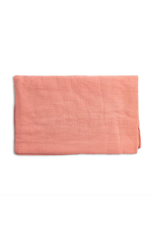 Funna Baby Müslin Düz Çarşaf Coral Yavruağzı 70x140cm