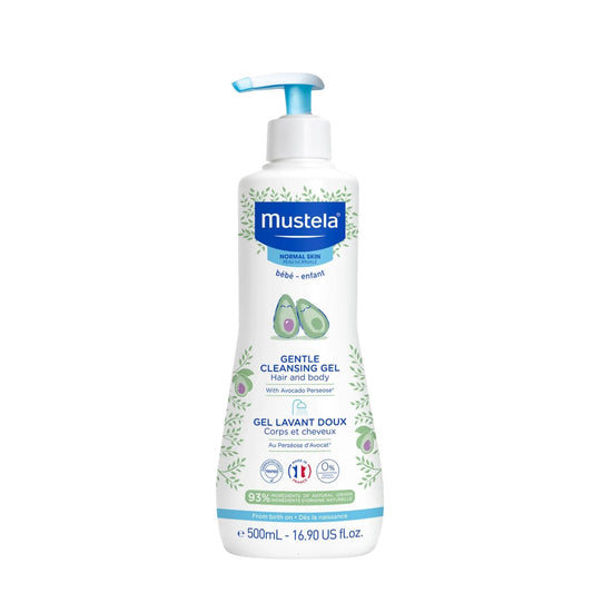 Mustela Gentle Cleansing Yenidoğan Bebek Saç Ve Vücut Şampuanı 500ml