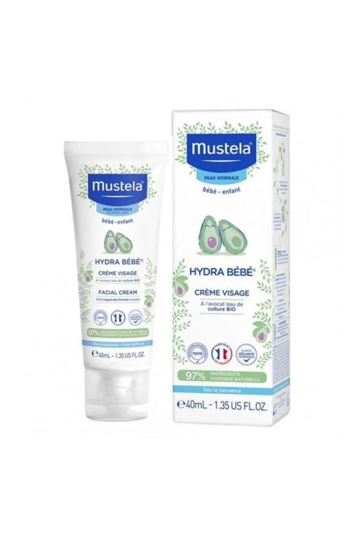 Mustela Hydra Bebe Face 40 Ml