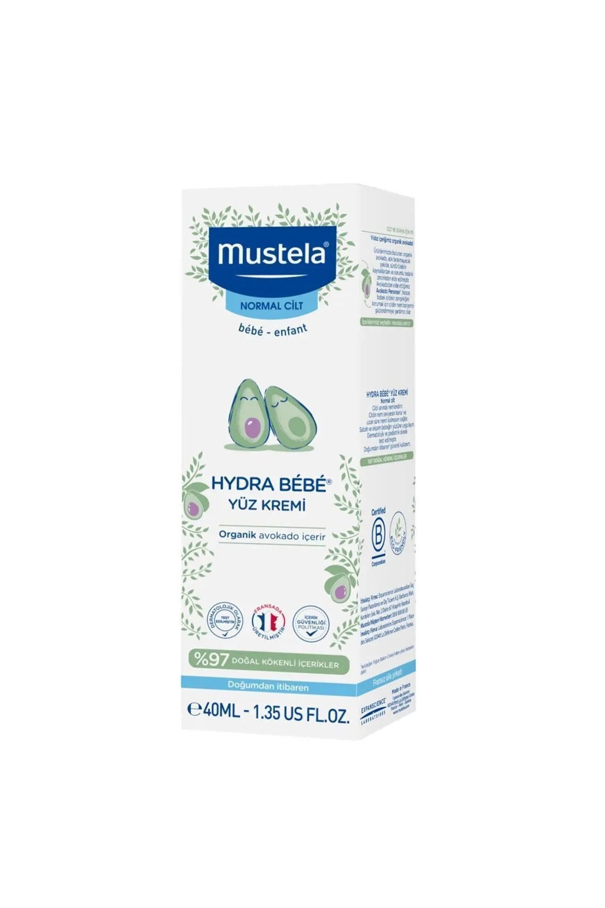 Mustela Hydra Bebe Face 40 Ml