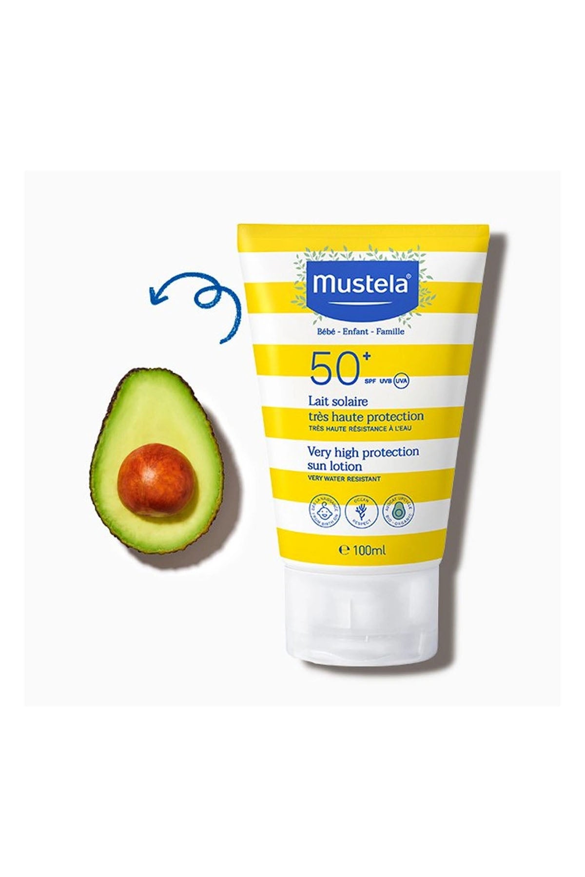 MUSTELA SUN LOTION 50+ FK